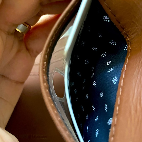 Smooth Leather Wallet for Men(tri fold, Slim, Tan) - Picture 6 of 6